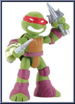 Raphael from Teenage Mutant Ninja Turtles - Nickelodeon - Surprise Mini Figures - Series 1 manufactured by Playmates [Loose]