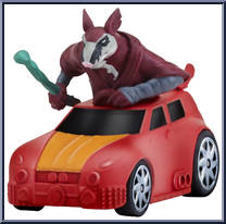 Splinter in Rat Attack Action Figure