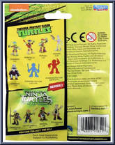 OOTS Raphael from Teenage Mutant Ninja Turtles - Nickelodeon - Surprise Mini Figures - Series 1 manufactured by Playmates [Back]