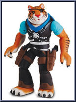 Tiger Claw from Teenage Mutant Ninja Turtles - Nickelodeon - Basic Series manufactured by Playmates [Loose]