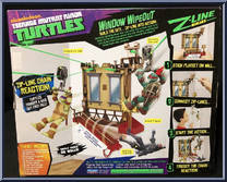 Window Wipeout from Teenage Mutant Ninja Turtles - Nickelodeon - Z-Line Ninjas manufactured by Playmates [Back]