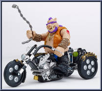 Bebop (with Chrome Trike) Action Figure