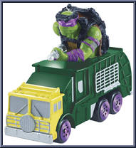 Trash Truckin' Donnie from Teenage Mutant Ninja Turtles - Out of the Shadows - T-Machines manufactured by Playmates [Loose]