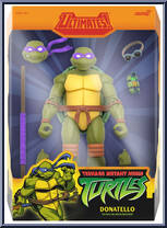 Donatello (2003 Animated) from Teenage Mutant Ninja Turtles - Ultimates! manufactured by Super7 [Front]