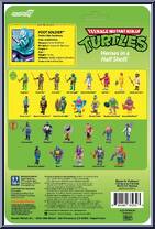 Foot Solider (Blue Glow) from Teenage Mutant Ninja Turtles - ReAction Figures manufactured by Super7 [Back]