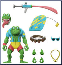 Genghis Frog from Teenage Mutant Ninja Turtles - Ultimates! manufactured by Super7 [Loose]