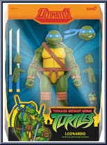 Leonardo (2003 Animated) from Teenage Mutant Ninja Turtles - Ultimates! manufactured by Super7 [Front]