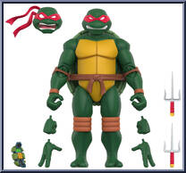 Raphael (2003 Animated) from Teenage Mutant Ninja Turtles - Ultimates! manufactured by Super7 [Loose]