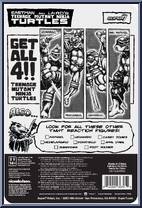 Raphael (Cosmic Greyscale) from Teenage Mutant Ninja Turtles - ReAction Figures manufactured by Super7 [Back]