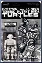 Raphael (Cosmic Greyscale) from Teenage Mutant Ninja Turtles - ReAction Figures manufactured by Super7 [Front]