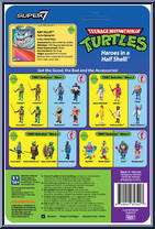 Ray Fillet from Teenage Mutant Ninja Turtles - ReAction Figures manufactured by Super7 [Back]