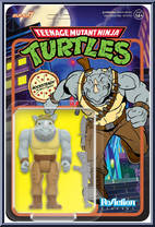 Rocksteady (Cartoon) from Teenage Mutant Ninja Turtles - ReAction Figures manufactured by Super7 [Front]