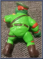 Raph, The Green Teen Beret from Teenage Mutant Ninja Turtles - Mutant Military manufactured by Yolanda [Loose]