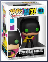 Starfire as Batgirl from Teen Titans Go! - Pop! Vinyl Figures manufactured by Funko [Front]