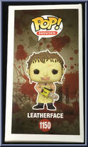 Leatherface from Texas Chainsaw Massacre - Pop! Vinyl Figures manufactured by Funko [Back]