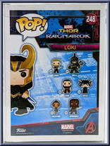 Loki (Helmet) from Thor - Thor Ragnarok Pop! manufactured by Funko [Back]