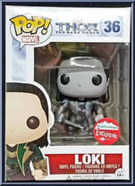 Loki (Black / White) (No Helmet) from Thor - Thor Dark World Pop! manufactured by Funko [Front]