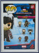 Thor (Gladiator) from Thor - Thor Ragnarok Pop! manufactured by Funko [Back]