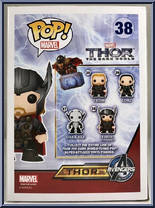 Thor (with Helmet) from Thor - Thor Dark World Pop! manufactured by Funko [Back]