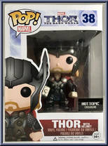 Thor (with Helmet) from Thor - Thor Dark World Pop! manufactured by Funko [Front]