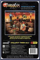 Cheetara (Orange) from ThunderCats - ReAction Figures manufactured by Super7 [Back]