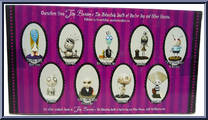Brie Boy / Pin Cushion Queen / Staring Girl from Tim Burton's Tragic Toys - Box Sets manufactured by Dark Horse Comics [Back]