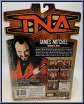 James Mitchel from TNA - Series 8 manufactured by Toy Biz [Back]