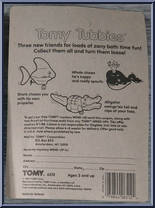 Alex the Alligator from Tomy Tubbies - 1987 Wind-Ups manufactured by Tomy [Back]