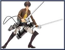 Eren Jaeger from Total Anime - Attack on Titan manufactured by Jazwares [Loose]