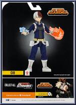Shoto Todoroki from Total Anime - My Hero Academia manufactured by Jazwares [Back]