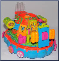 Hideous Hovercraft from Toxic Crusaders - Vehicles manufactured by Playmates [Loose]