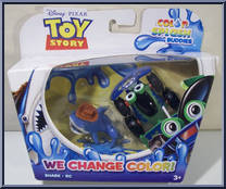 Shark / RC from Toy Story - Color Splash Buddies manufactured by Thinkway Toys [Back]