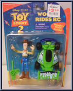 Woody Rides RC from Toy Story 2 - Basic Series manufactured by Mattel [Front]