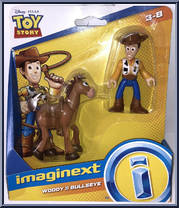 Woody & Bullseye from Toy Story - Toy Story manufactured by Fisher-Price [Front]