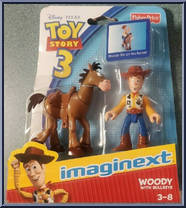 Woody (with Bullseye) from Toy Story - Toy Story 3 manufactured by Fisher-Price [Front]