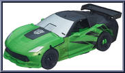 Crosshairs (Power Punch) from Transformers - Age of Extinction - Robots in Disguise - Power Battlers manufactured by Hasbro [Loose]