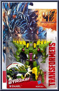 Snarl (Hammer Strike) (Dinobot) from Transformers - Age of Extinction - Robots in Disguise - Power Battlers manufactured by Hasbro [Front]