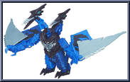 Strafe (Spin Attack) (Dinobot) from Transformers - Age of Extinction - Robots in Disguise - Power Battlers manufactured by Hasbro [Loose]