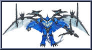 Strafe from Transformers - Age of Extinction - Generations - Deluxe Class manufactured by Hasbro [Loose]