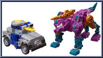Carnivac vs Fisitron Action Figure
