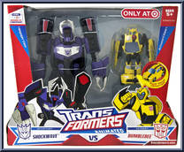 Shockwave vs Bumblebee Action Figure
