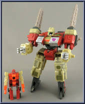 Demolishor with Blackout from Transformers - Armada - Supercon Assortment manufactured by Hasbro [Loose]