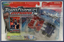 Optimus Prime with Over Run from Transformers - Armada - Supercon Assortment manufactured by Hasbro [Front]