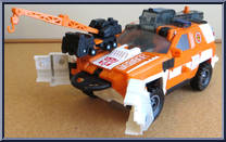 Powerlinx Red Alert with Powerlinx Longarm from Transformers - Armada - Maxcon Assortment manufactured by Hasbro [Loose]
