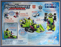 Scavenger with Rollbar from Transformers - Armada - Maxcon Assortment manufactured by Hasbro [Back]