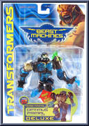 Optimus Primal from Transformers - Beast Machines - Deluxe manufactured by Hasbro [Front]