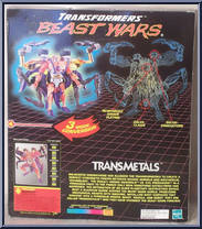 Rampage from Transformers - Beast Wars - Transmetals - Ultra manufactured by Hasbro [Back]