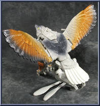 Silverbolt from Transformers - Beast Wars - Fuzors manufactured by Hasbro [Beast Mode]