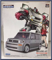 Broadblast (with Lumina) from Transformers - Binaltech - Asterisk manufactured by Takara [Back]