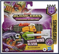 Bludgeon from Transformers - Bumblebee Cyberverse Adventures - 1-Step Changers manufactured by Hasbro [Front]